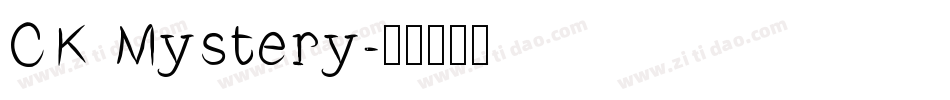CK Mystery字体转换